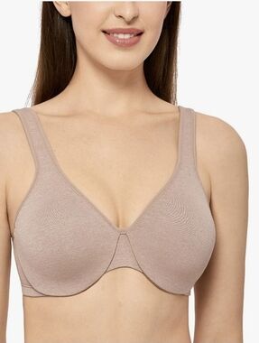 Women's Minimizer Seamless Full Coverage Underwire Non Padded Bra, Sz 40DD